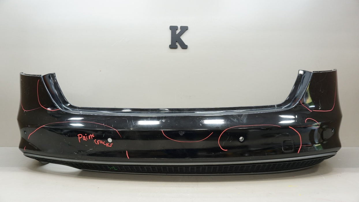 2013-2016 AUDI A4 REAR BUMPER COVER OEM 8K0.807.521.J 13 14 15 16