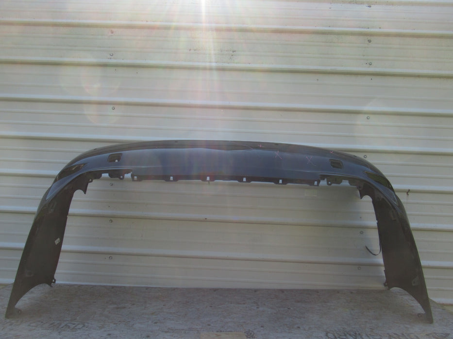 2013-2017 LEXUS LS460 F SPORT REAR BUMPER COVER BLACK PLASTIC W/O SENSOR OEM