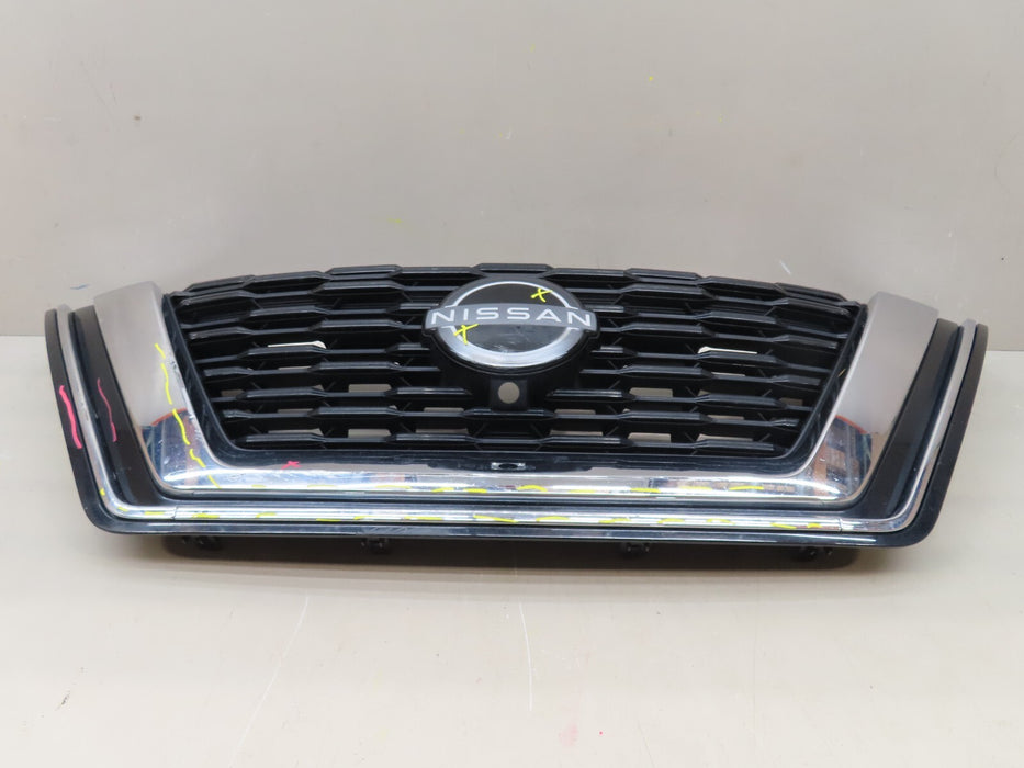 2021-2022 NISSAN ROGUE FRONT RADIATOR GRILLE GRILL W/ EMBLEM OEM 62310-6RA0B