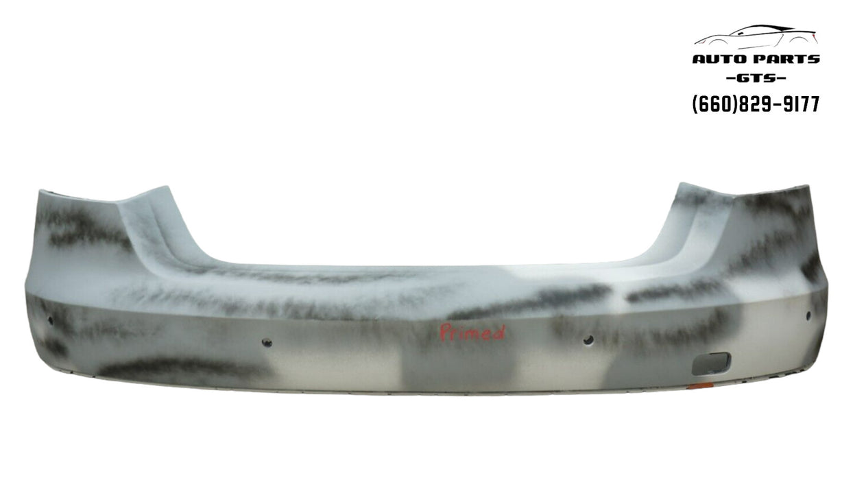 2011-2014 AUDI A8 QUATTRO REAR BUMPER COVER PANEL W/ SENSOR HOLE OEM 4H0807511