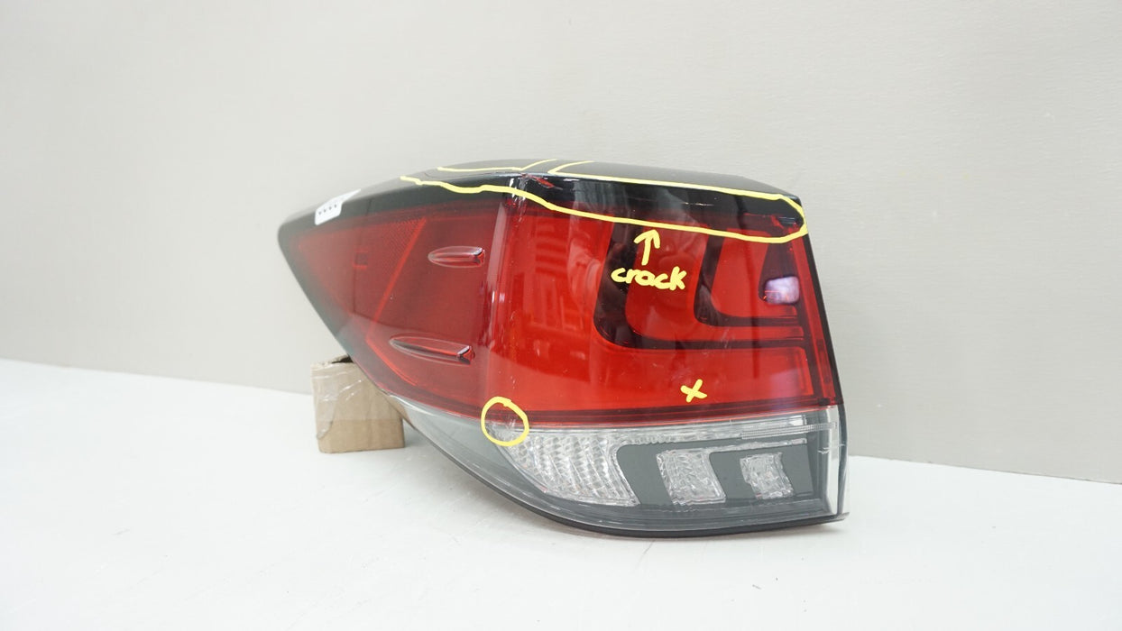2020-2022 LEXUS RX350 REAR LEFT DRIVERS SIDE TAIL LIGHT OEM