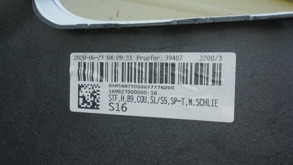 2018-2019 AUDI A5 REAR BUMPER PLASTIC SHELL COVER PANEL FACTORY OEM 18 19