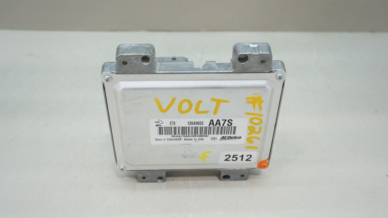 2011-2013 CHEVROLET VOLT ECM CONTROL ENGINE MODULE 12692200  OEM