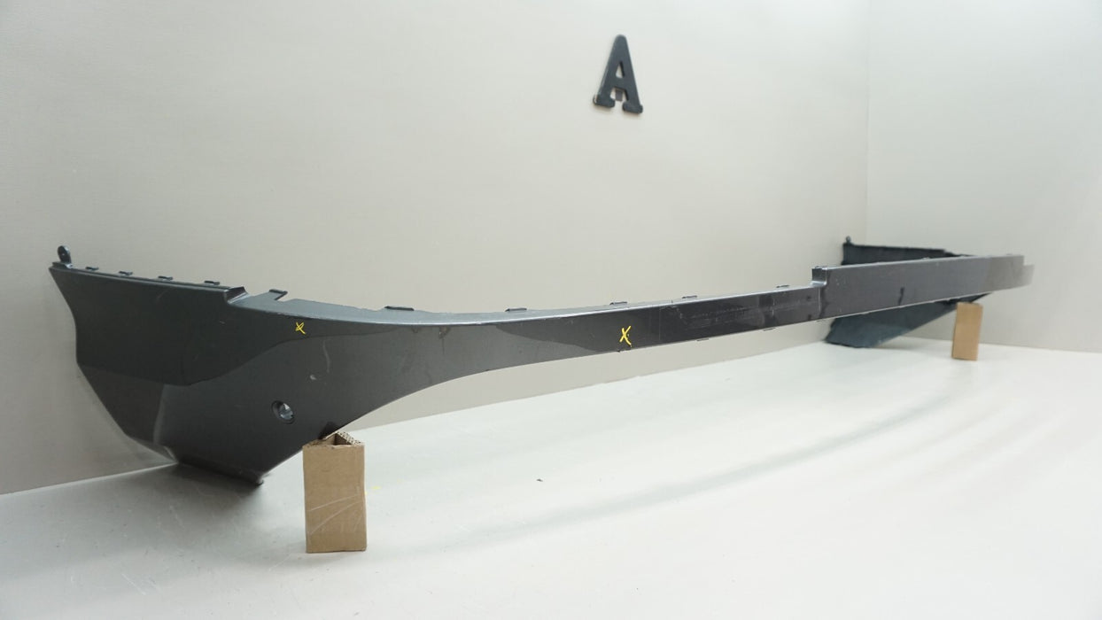 2017-2019 AUDI Q7 REAR CENTER BUMPER VALANCE COVER 4M08807527L OEM 17 18 19