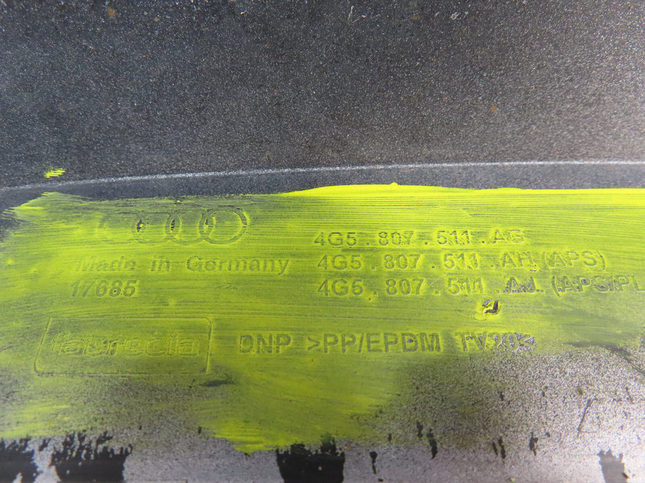 2012-2015 AUDI A6 REAR BUMPER COVER OEM