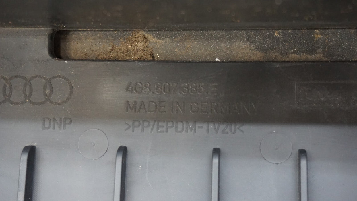 2012-2014 AUDI A7 QUATTRO REAR BUMPER COVER PANEL W/ SENSOR HOLE OEM 4G8807385E
