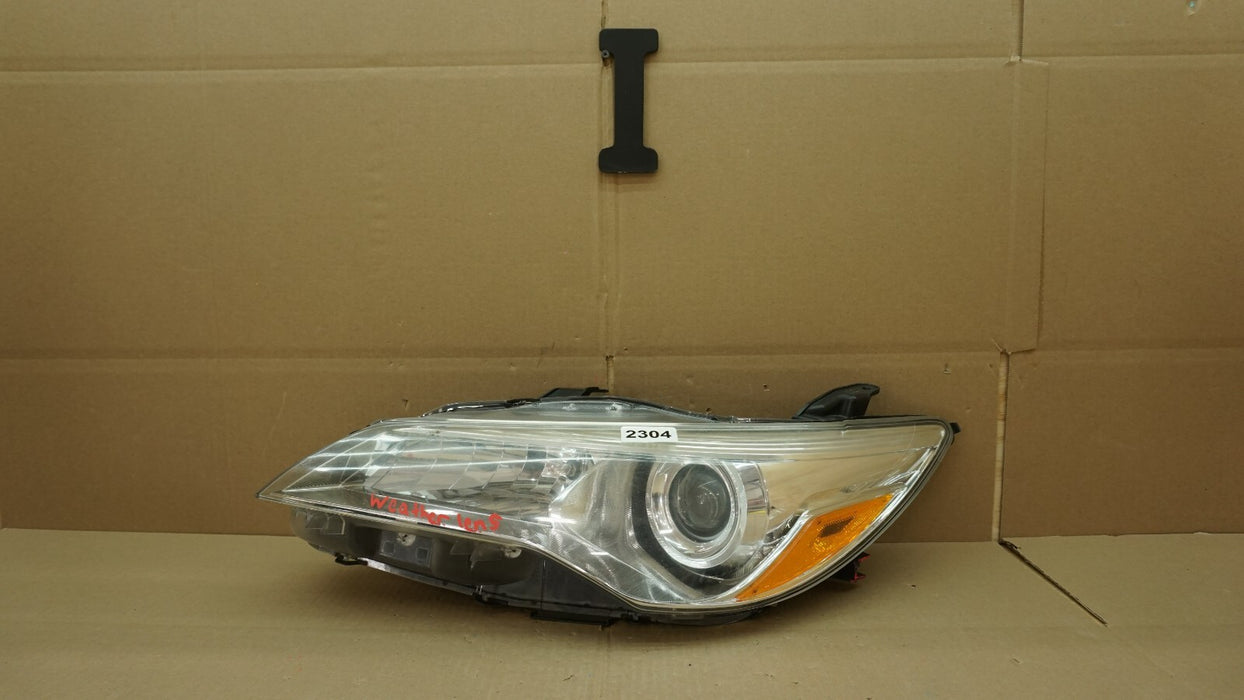 2015-2017 TOYOTA CAMRY FRONT LEFT DRIVER SIDE HEADLIGHT HALOGEN OEM 15 16 17