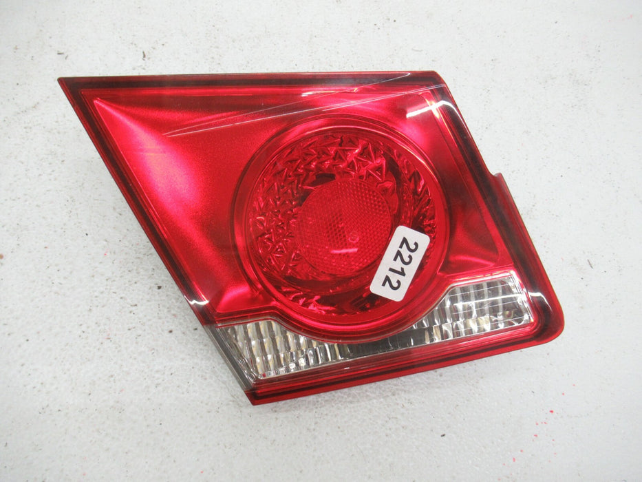 2011-2015 CHEVROLET CRUZE REAR DRIVER SIDE INNER TAIL LIGHT BRAKE STOP LAMP OEM
