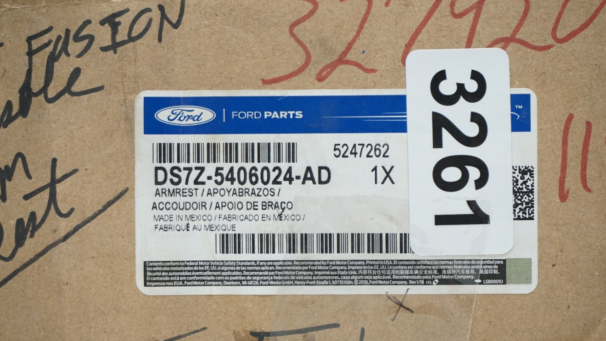 *NEW* 2013-2016 FORD FUSION ARMREST CONSOLE ASSEMBLY OEM DS7Z-5406024-AD