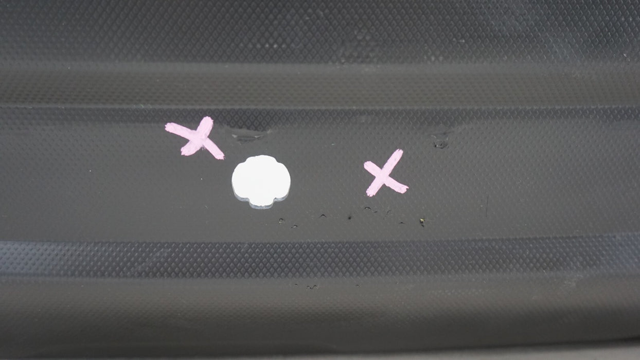 2019-2020 SUBARU FORESTER REAR BUMPER COVER PANEL W/ SENSOR HOLE OEM 57704SJ300