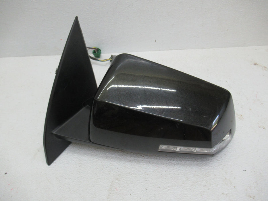 2007-2008 GMC ACADIA FRONT LEFT DRIVER SIDE DOOR REAR VIEW MIRROR BLACK OEM