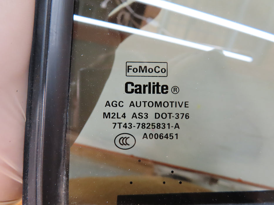 2007-2014 FORD-LINCOLN EDGE/MKZ REAR LEFT DRIVER QUARTER DOOR GLASS OEM