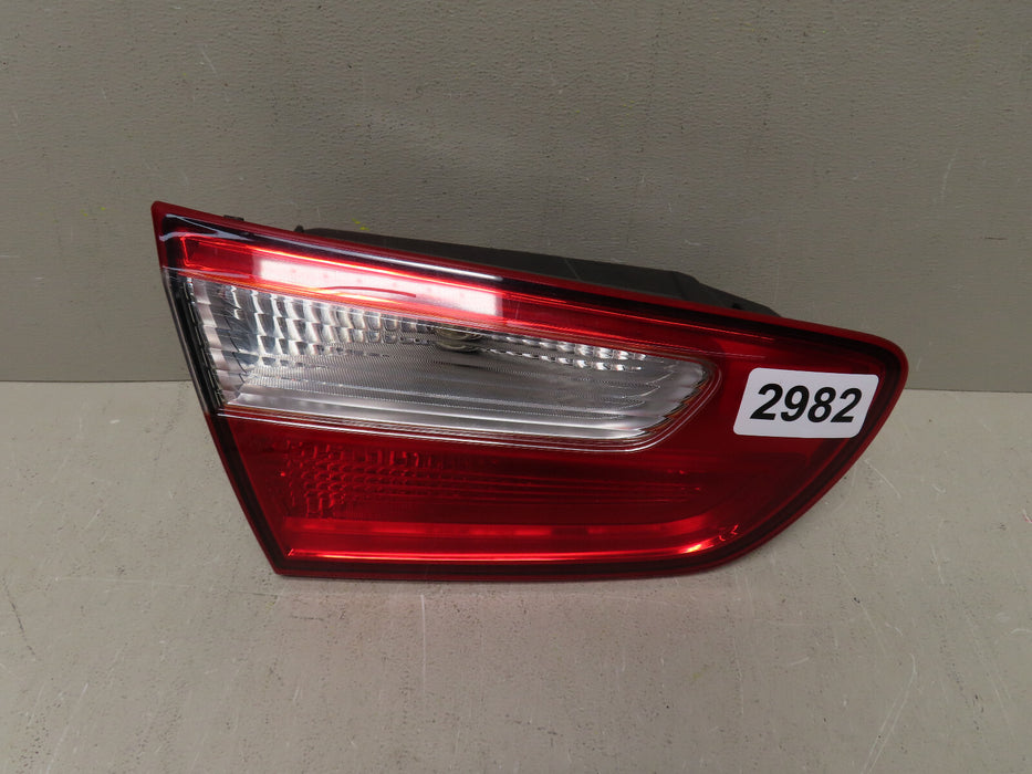 2012-2017 Kia Rio Sedan Left Driver Side Inner Taillight Trunk Light Lamp OEM