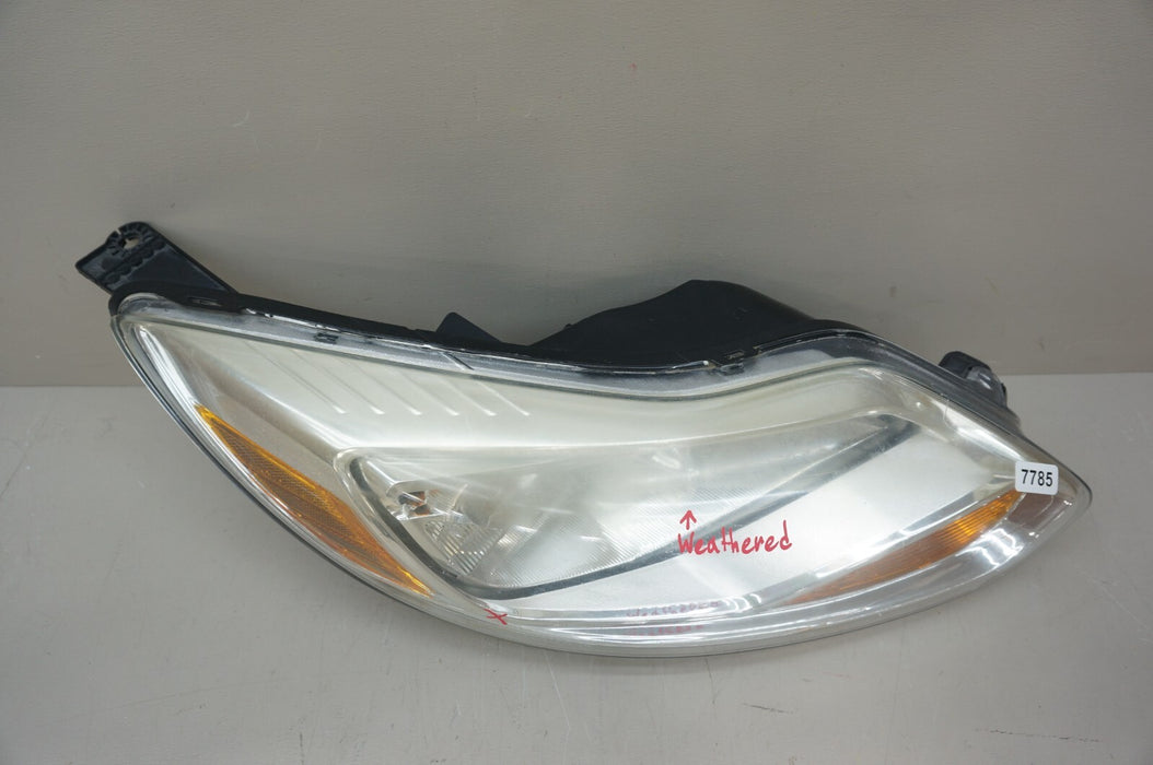 2012-2014 FORD FOCUS FRONT RIGHT PASSENGER SIDE HEADLIGHT HALOGEN OEM