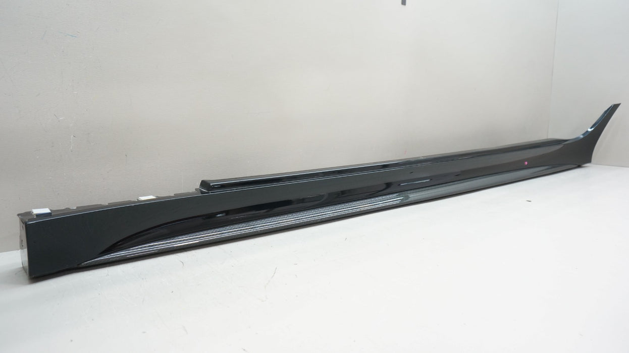 2019-2023 MERCEDES W290 GT63 LEFT DRIVER ROCKER PANEL W/ CARBON OEM A2906980300