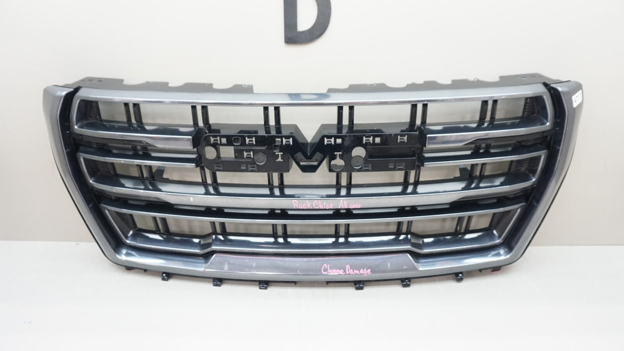 2021-2023 GMC YUKON XL SLT FRONT RADIATOR MAIN GRILLE GRILL OEM 84835787