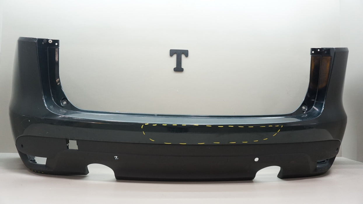 2016-2019 JAGUAR F-PACE F PACE S REAR BUMPER COVER OEM HK8317D781AAW