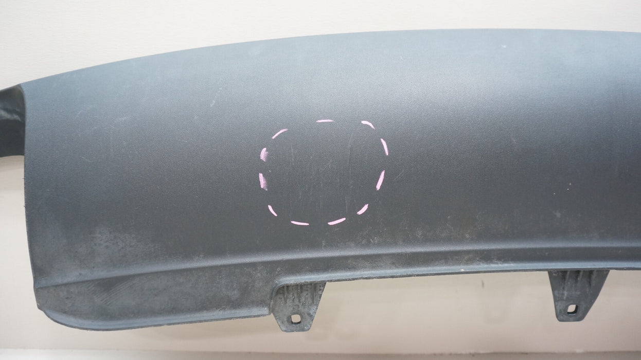 2013-2016 AUDI A4 REAR LOWER BUMPER DIFFUSER VALANCE PANEL OEM 8K0807521G