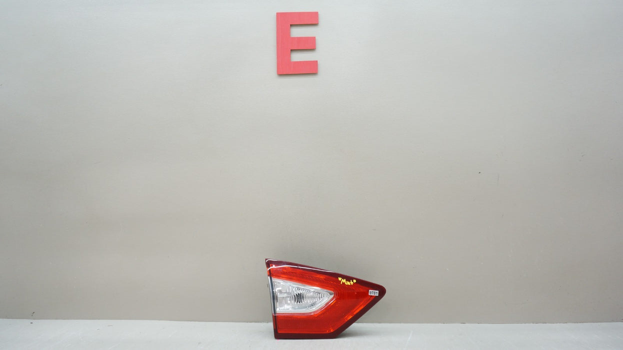 2013-2016 FORD FUSION REAR LEFT DRIVER SIDE INNER TAIL LIGHT OEM