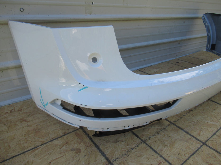 2017-2020 AUDI Q5 REAR BUMPER COVER PANEL PANEL WHITE PLASTIC 80A807385 OEM