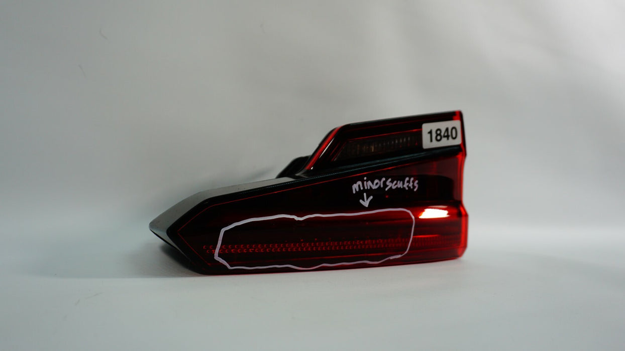 2017-2019 AUDI A4 S4 REAR LEFT DRIVER SIDE TRUNK INNER TAIL LIGHT LAMP OEM