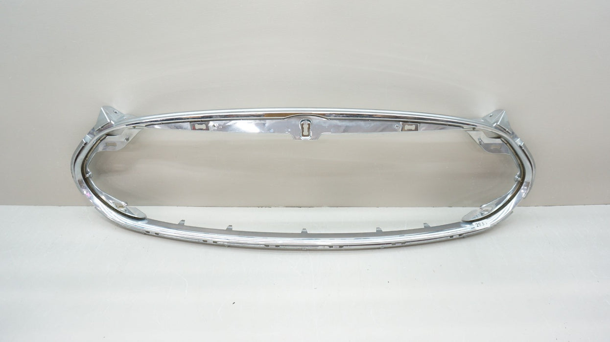 2012-2016 TESLA MODEL S FRONT BUMPER GRILLE CHROME SURROUND TRIM OEM 1017414-00