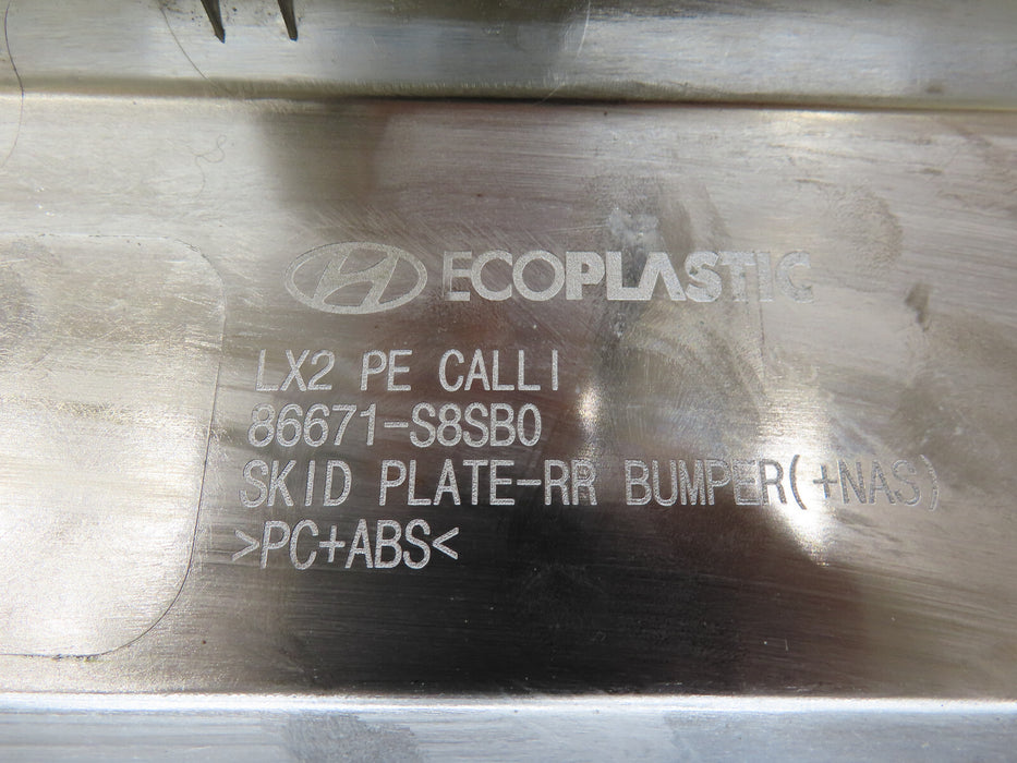 2023 2024 HYUNDAI PALISADE REAR LOWER BUMPER COVER SKID PLATE OEM