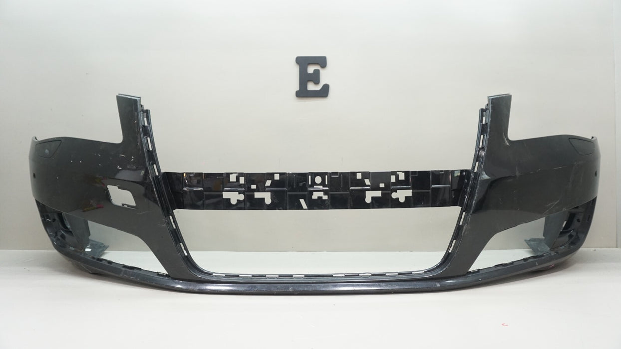 2013-2015 AUDI A8 QUATTRO FRONT BUMPER COVER PANEL PLASTIC 4H0807437 13 14 OEM