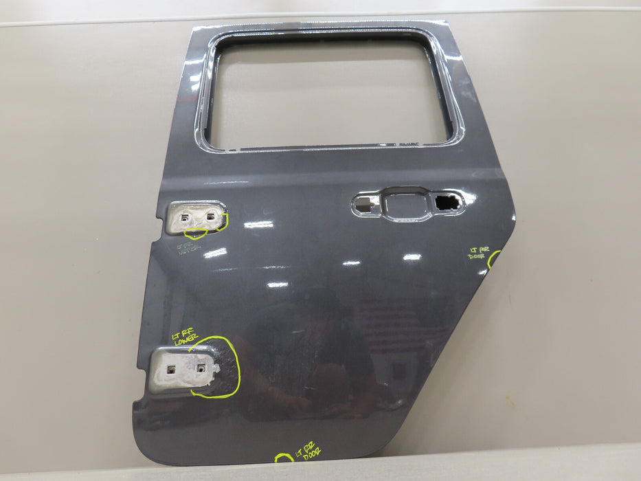 2018-2024 JEEP WRANGLER/GLADIATOR REAR LEFT DRIVER DOOR PANEL SHELL OEM