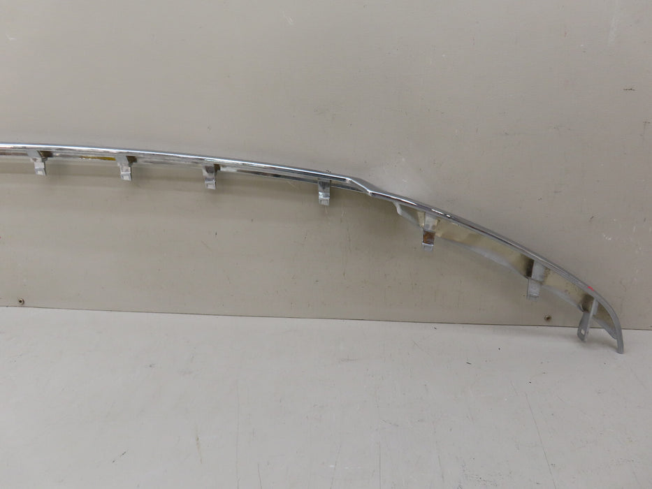 GM REAR BUMPER FASCIA MOLDING CHROME TRIM OEM