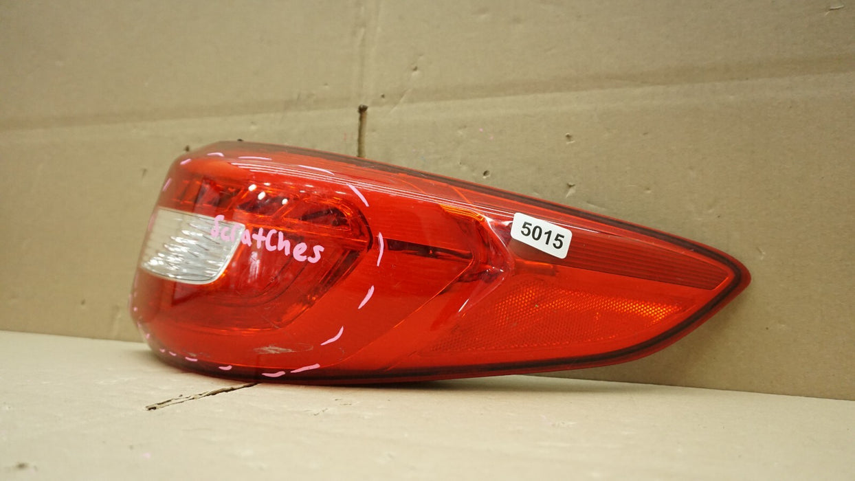 2015-2017 HYUNDAI SONATA REAR LEFT DRIVER SIDE TAIL LIGHT HALOGEN OEM 15 16 17