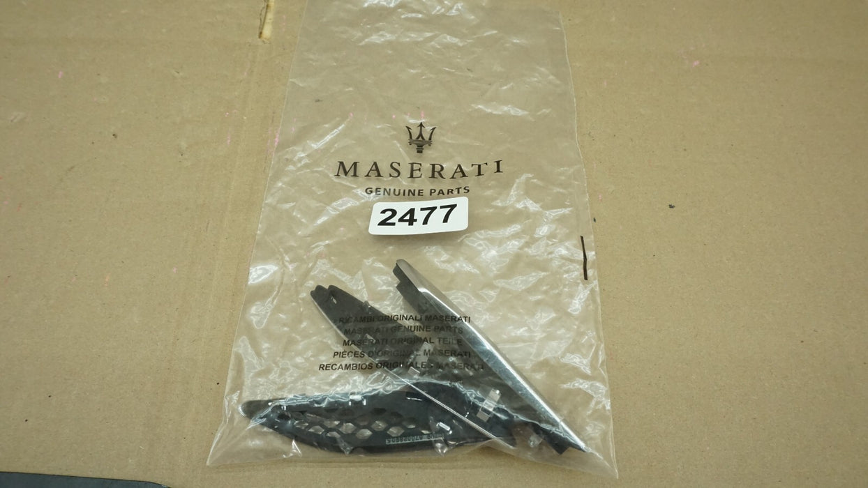 2014-2019 MASERATI GHIBLI SQ4 RH FRONT FENDER VENT GRILL TRIM OEM C799 670028905