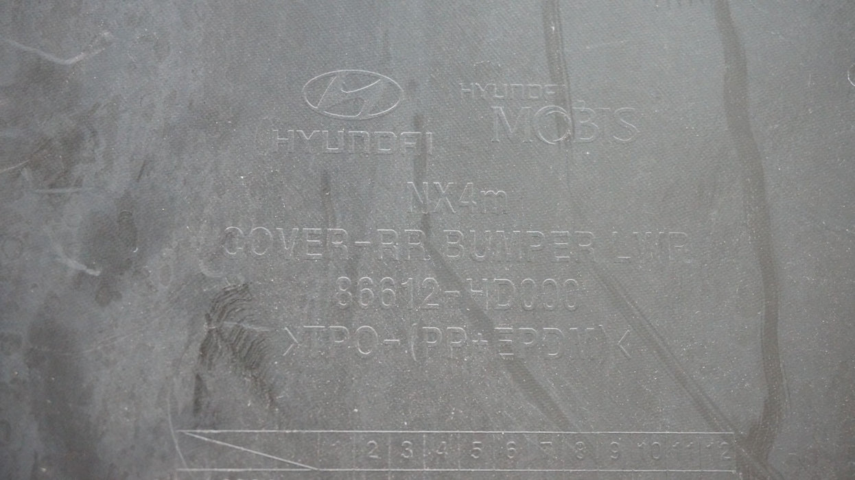 2025-2026 HYUNDAI TUCSON REAR BUMPER COVER 86612-HD000 OEM