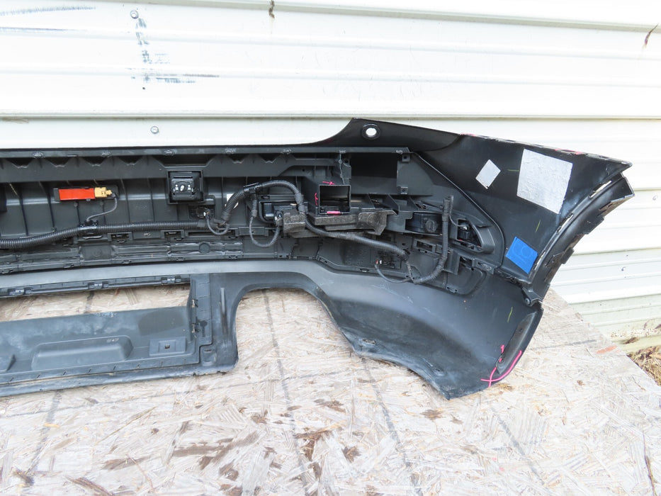 2016-2018 AUDI Q3 S-LINE REAR BUMPER COVER W/ PDC SENSOR HARNESS OEM 8U0807385C