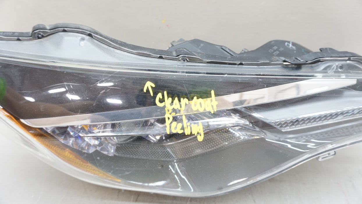 2014-2016 TOYOTA COROLLA FRONT RH RIGHT PASSENGER SIDE LED HEADLIGHT OEM
