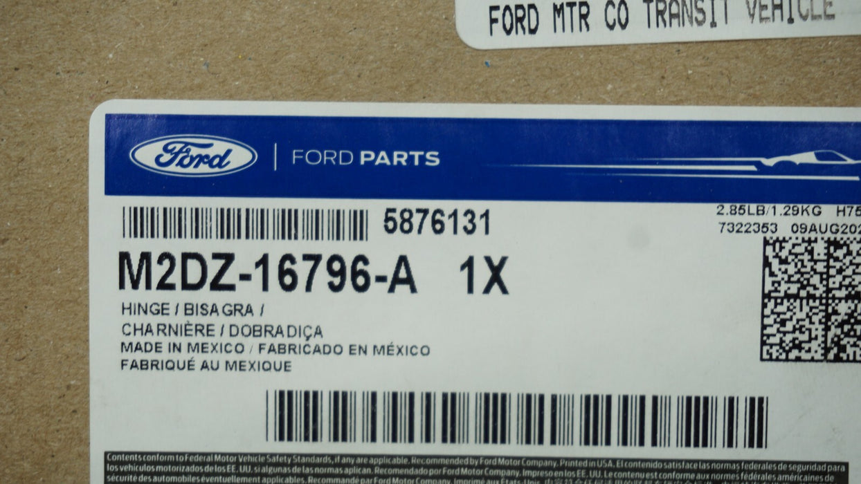 2021-2023 FORD BRONCO FRONT HOOD LATCH HINGE NEW M2DZ-16796-A OEM