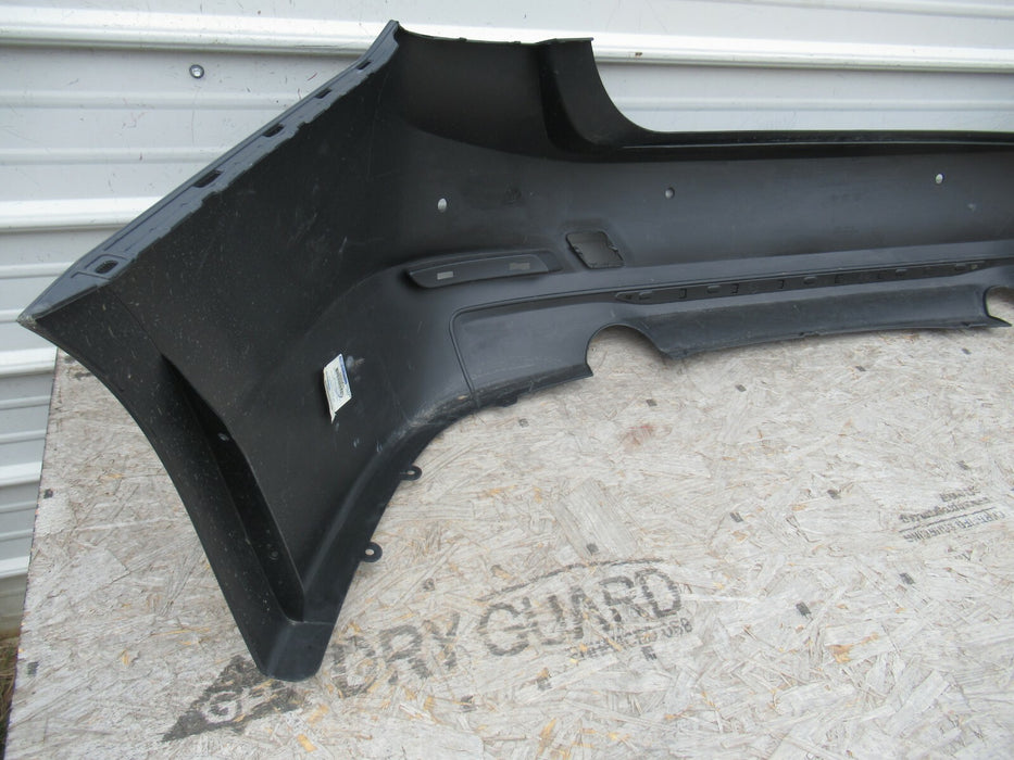 2012 - 2013 BMW 3 SERIES F30 REAR BUMPER COVER PANEL BLACK AFTERMARKET OEM