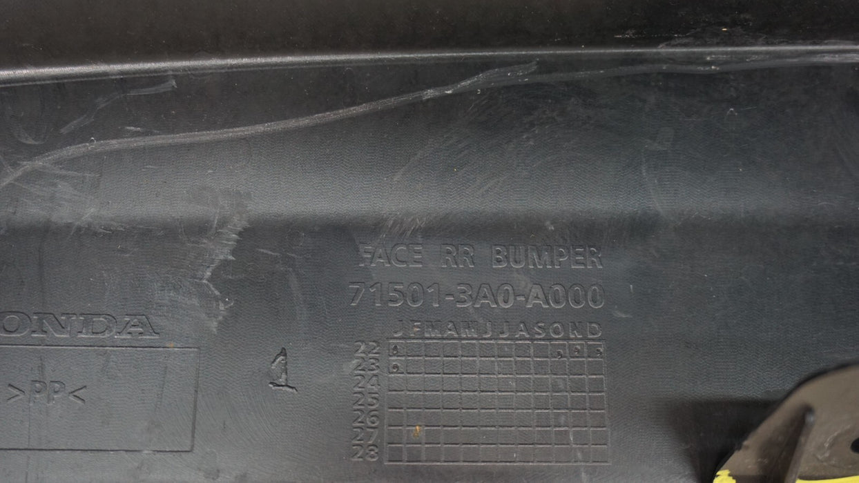 2023 HONDA CR-V EX-L EX 4DR SUV REAR BUMPER COVER PANEL OEM 71501-3A0-A000