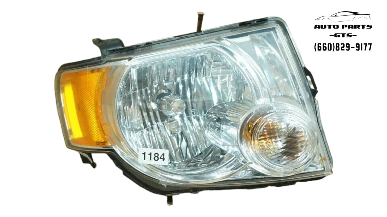 2008-2012 FORD ESCAPE FRONT PASSENGER RIGHT SIDE HEADLIGHT HALOGEN LAMP OEM