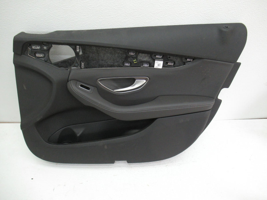 2015-2018 MERCEDES C300 W205 FRONT RIGHT PASSENGER SIDE INTERIOR DOOR PANEL OEM