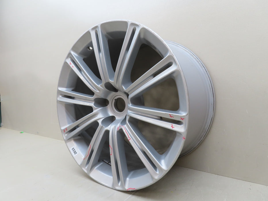 2010-2013 ASTON MARTIN RAPIDE REAR 10 SPOKE WHEEL RIM 20X11 20" OEM AD43-1007-JA