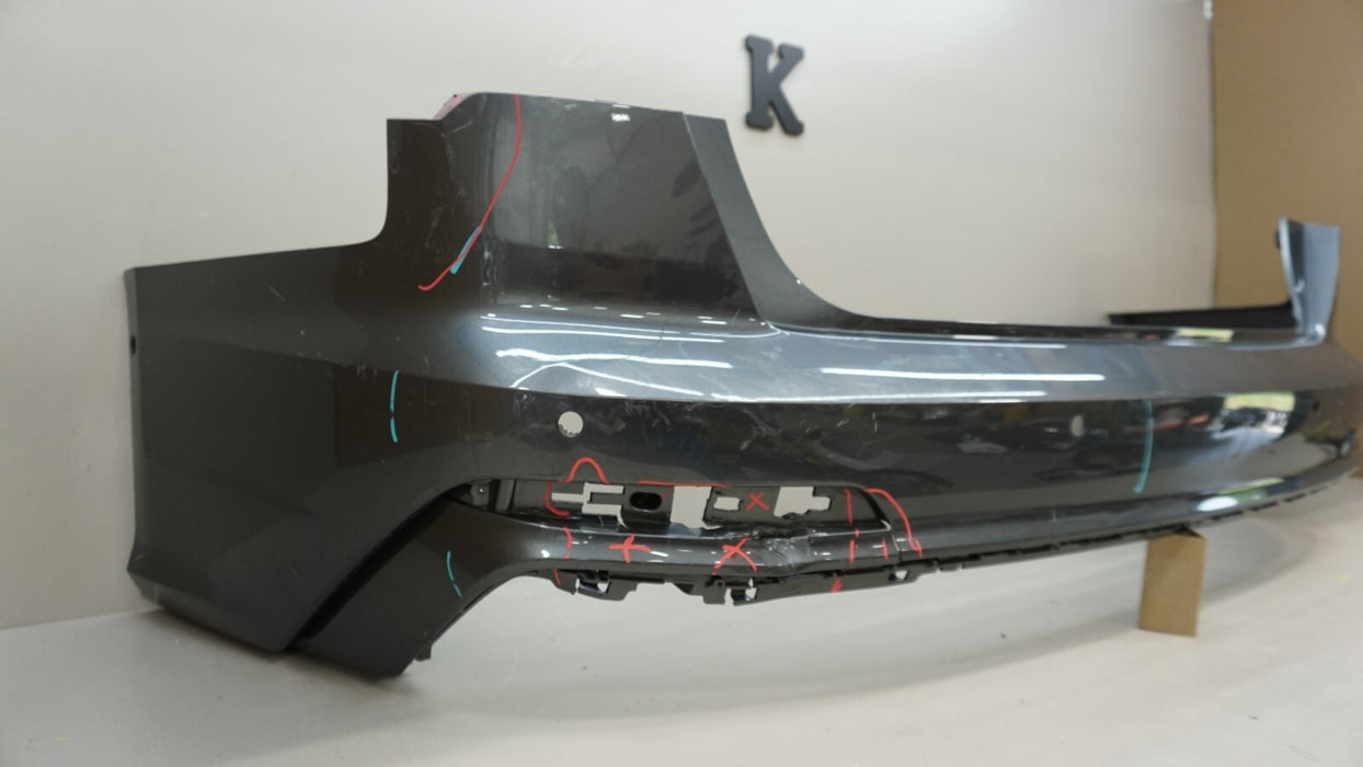 2018-2020 AUDI A6 S6 S-LINE REAR BUMPER COVER 4K5807511C OEM 18 19 20