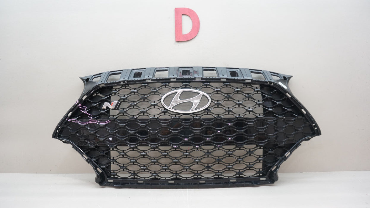 2019-2022 HYUNDAI VELOSTER N FRONT BUMPER RADIATOR GRILLE OEM 86351-K9000