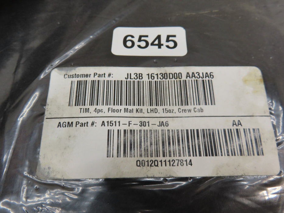 FORD F150 F-150 FLOOR MAT KIT JL3B-16130D00