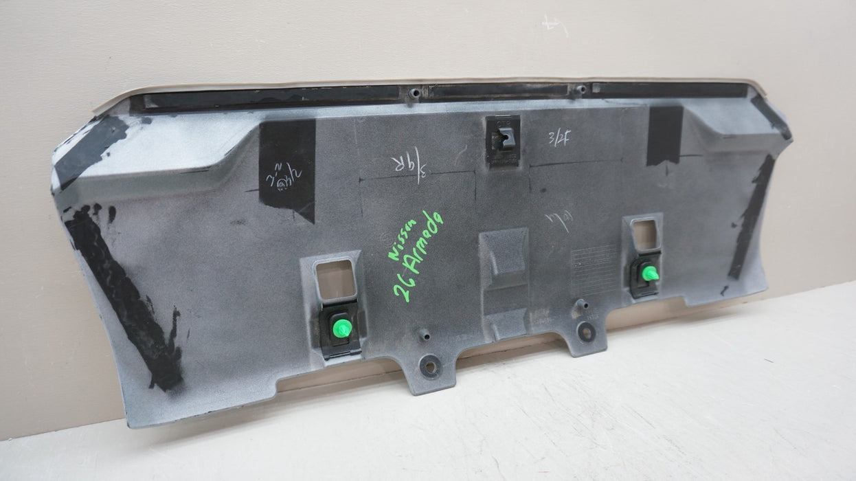 2026 NISSAN ARMADA FRONT LOWER BUMPER CENTER TRIM 62064 1A50E OEM