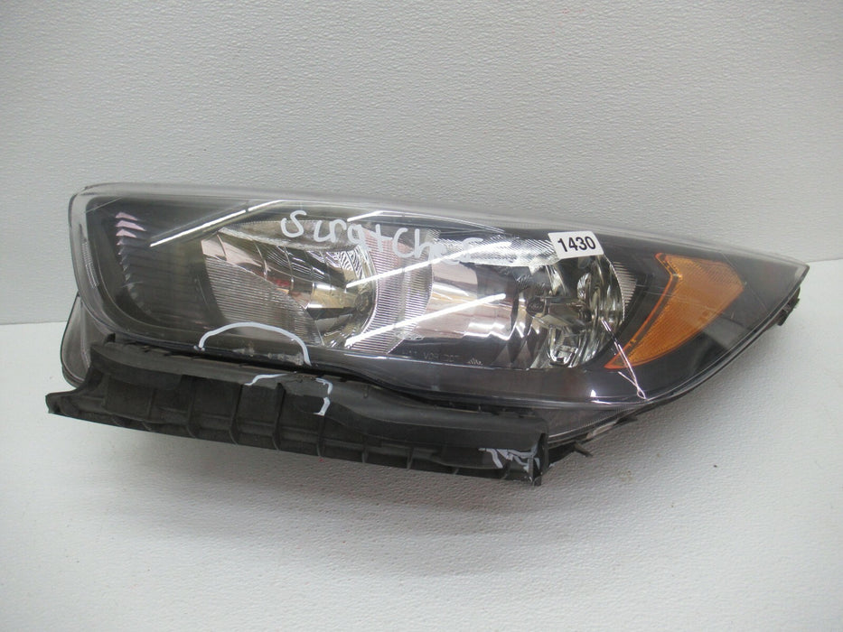 2017-2019 FORD ESCAPE LEFT DRIVER SIDE HEADLIGHT HALOGEN LAMP LENS OEM