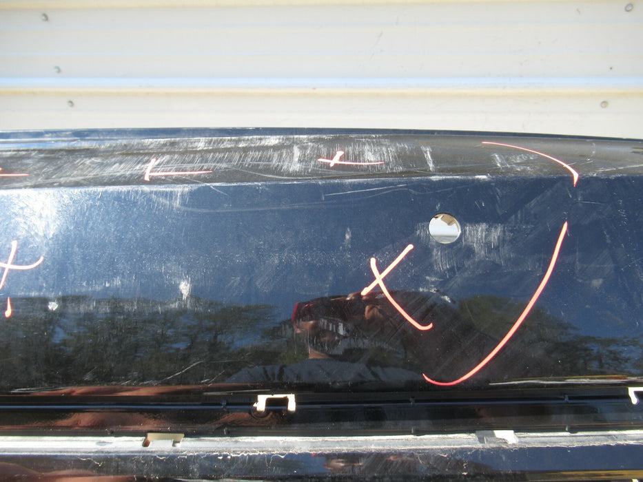 2017 - 2019 AUDI A4 S-LINE REAR BUMPER COVER PANEL W/ PARKING SENSOR HOLES OEM