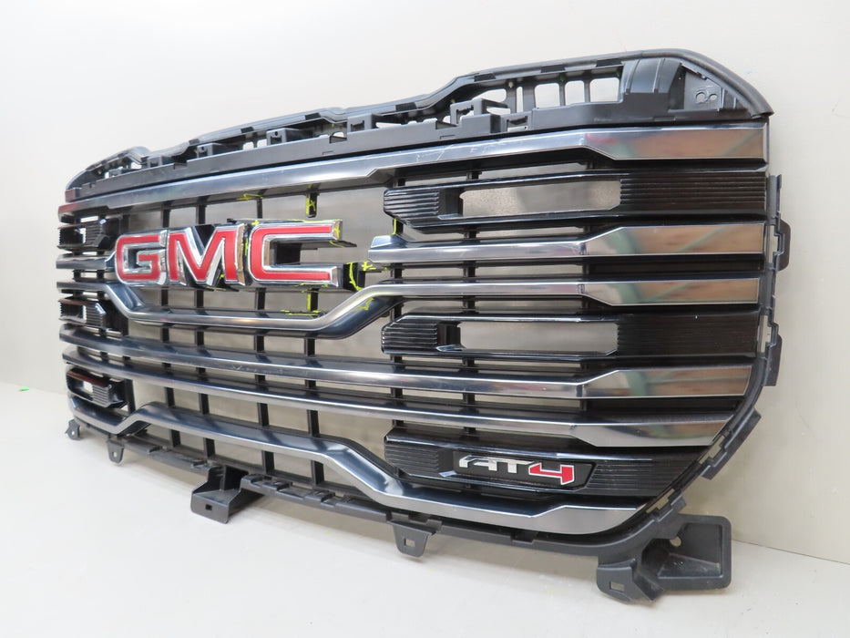 2022-2023 GMC SIERRA 1500 AT4 FRONT BUMPER GRILLE GRILL W/ EMBLEM OEM 84878063