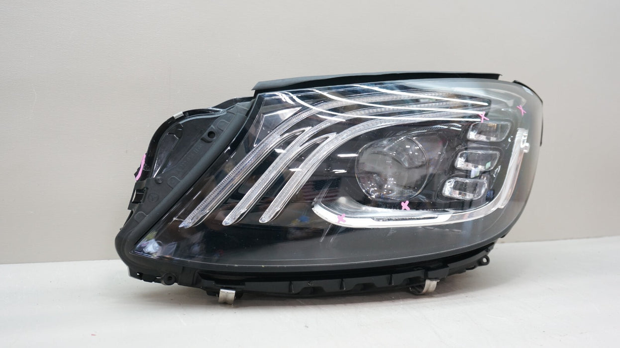 2018-2020 MERCEDES BENZ S560 S63 LEFT DRIVER SIDE LED HEADLIGHT OEM A2229069705