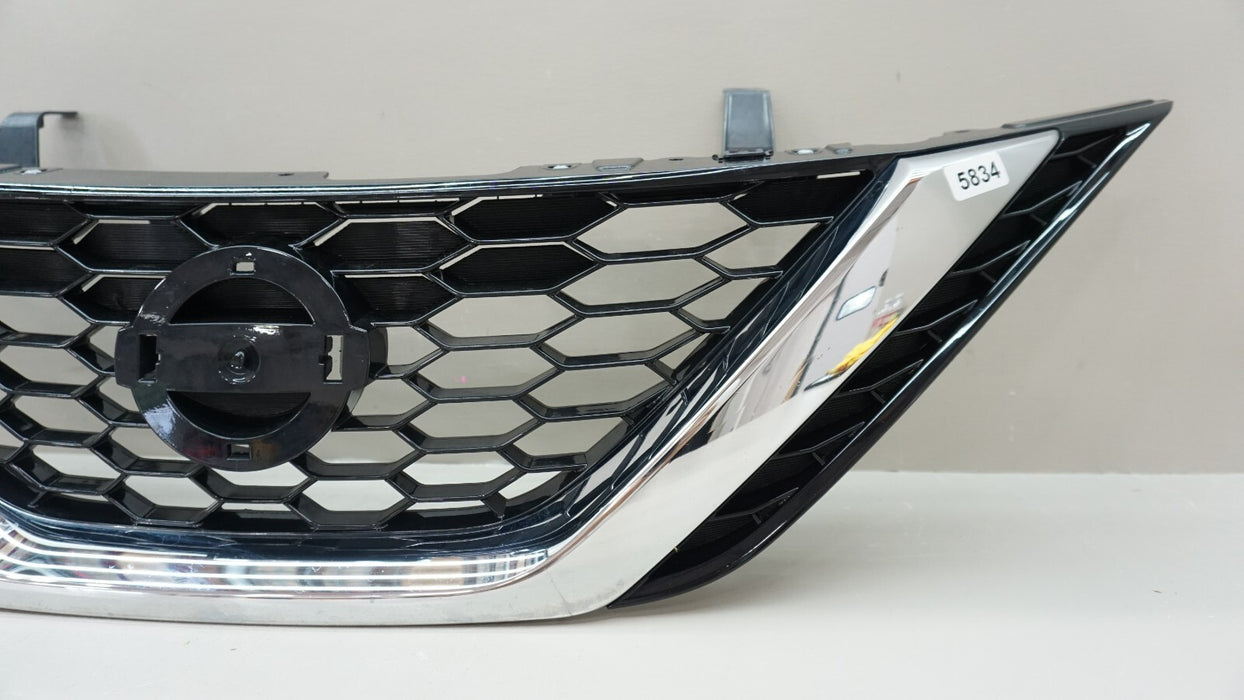 2016-2019 NISSAN SENTRA FRONT UPPER BUMPER RADIATOR GRILLE GRILL OEM 62310-3YU0A